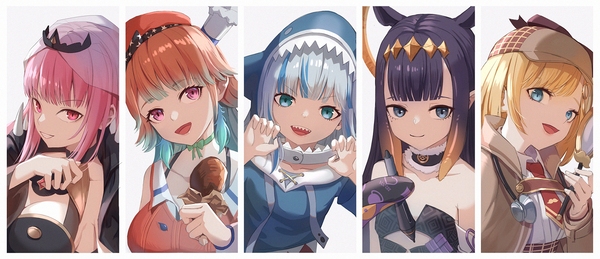 人气席卷全世界！ - HololiveEN同人插画特辑 -