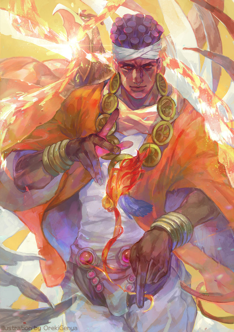 Muhammad Avdol X MAGICIAN RED