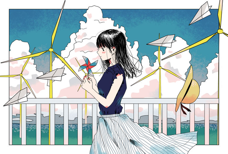 君と夏風