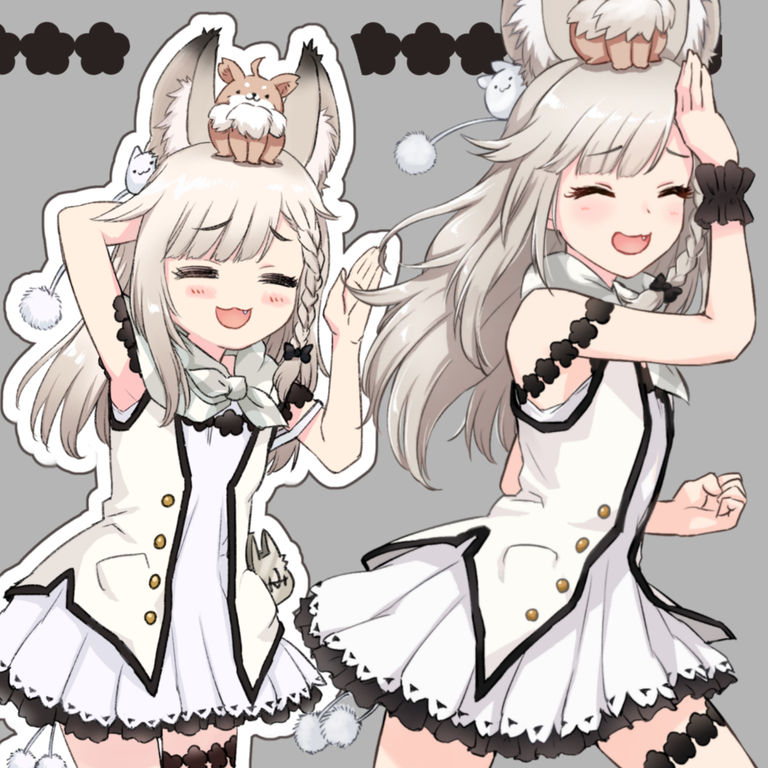 すまにょのポーズ