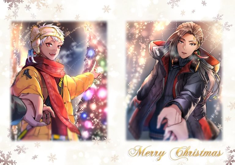 クリスマススカラビア