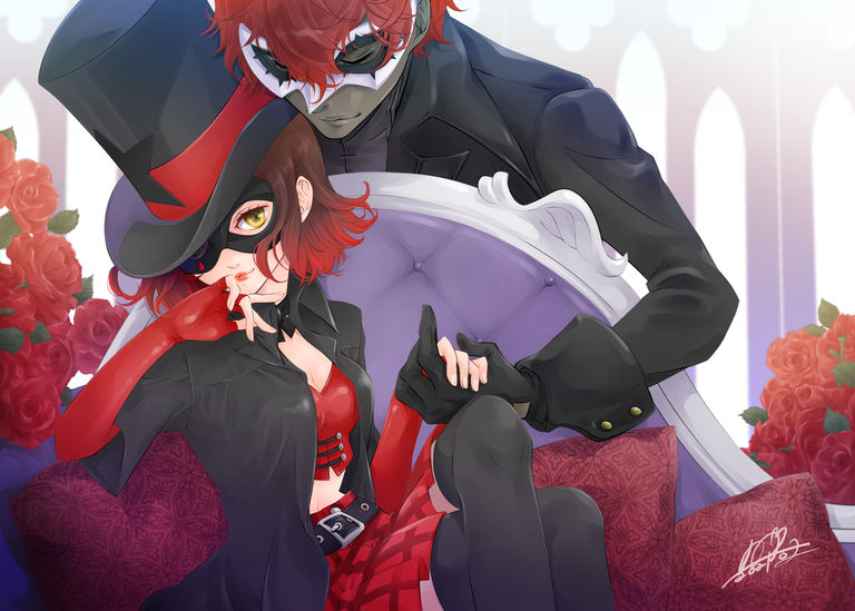 P5S 1周年記念「シャドウ茜とシャドウジョーカー」