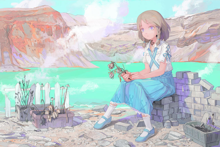 死の湖に棲む乙女