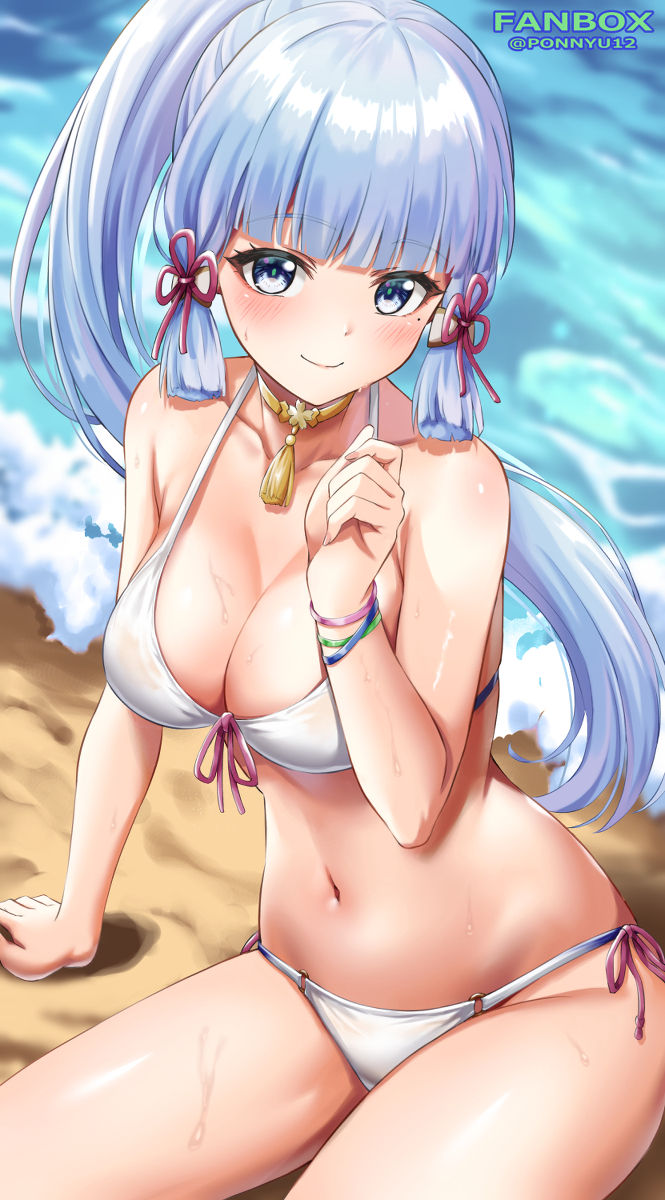神里綾華　水着