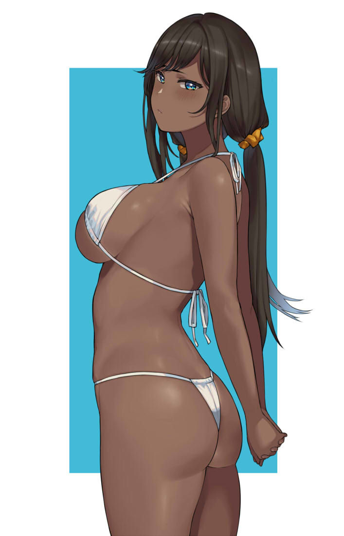 褐色