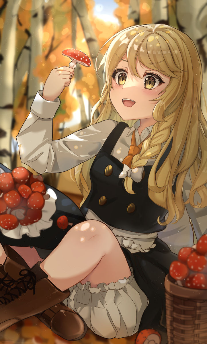 ある秋の日の魔理沙さん