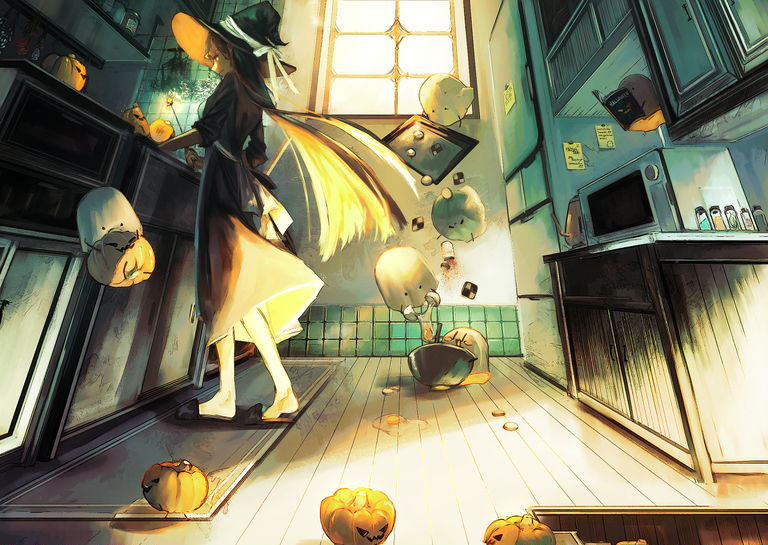ハロウィンの準備