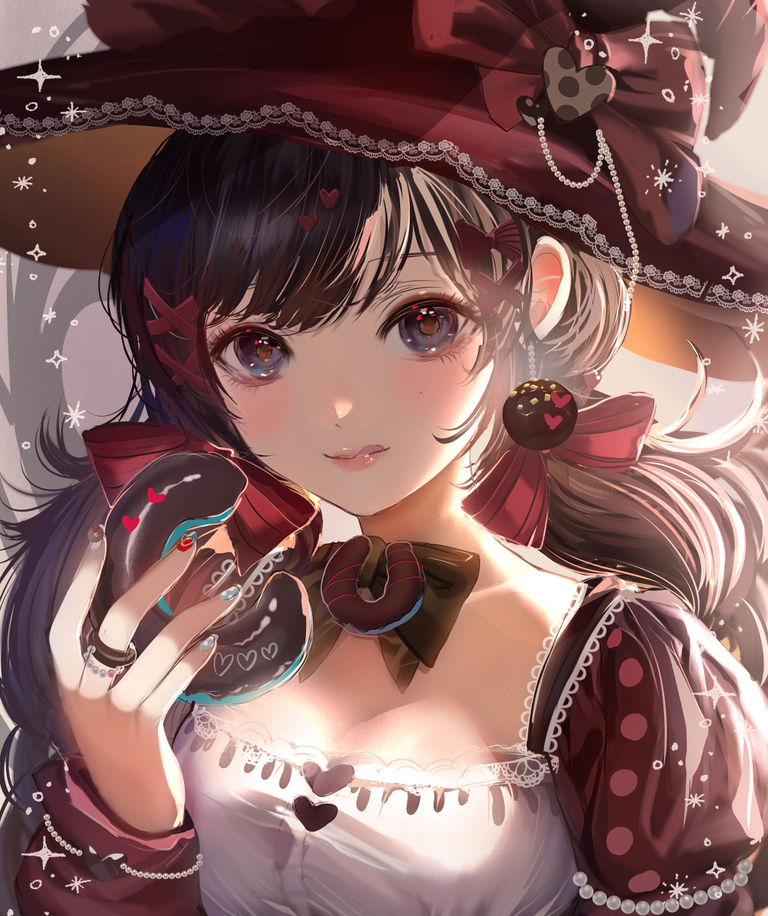 チョコレート×ドーナツ魔女🍩