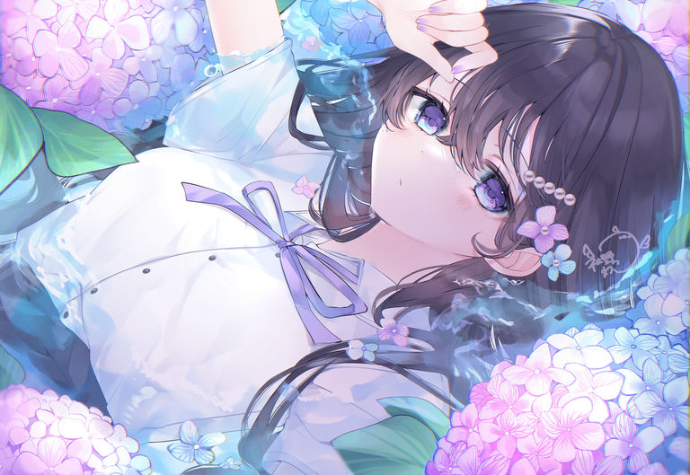 淡い日