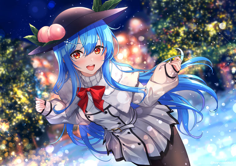 イルミネーションと天子