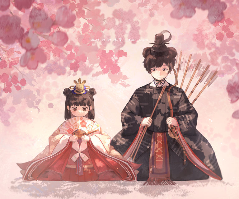 2024.03｜Original｜🎎 女兒節賀圖