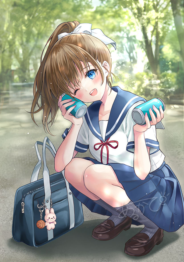 初夏のセーラーポニテさん
