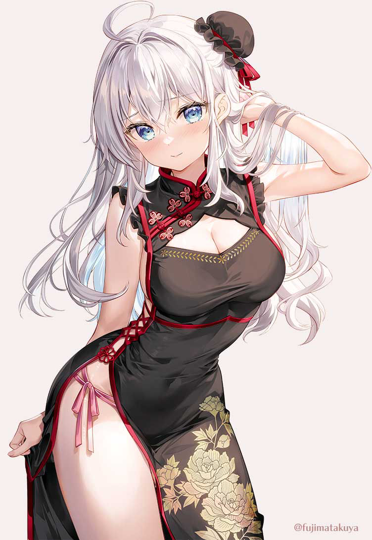 チーパオ アーリャさん(黒ver.)