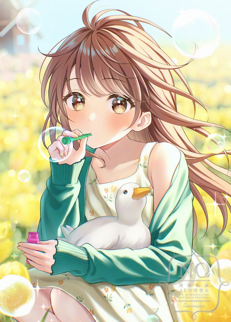 ふわふわパチパチ🫧🌷