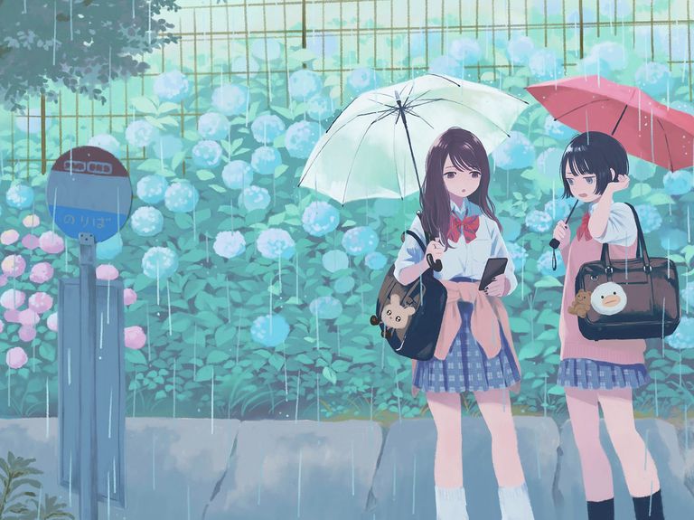 明日も雨らしいよ