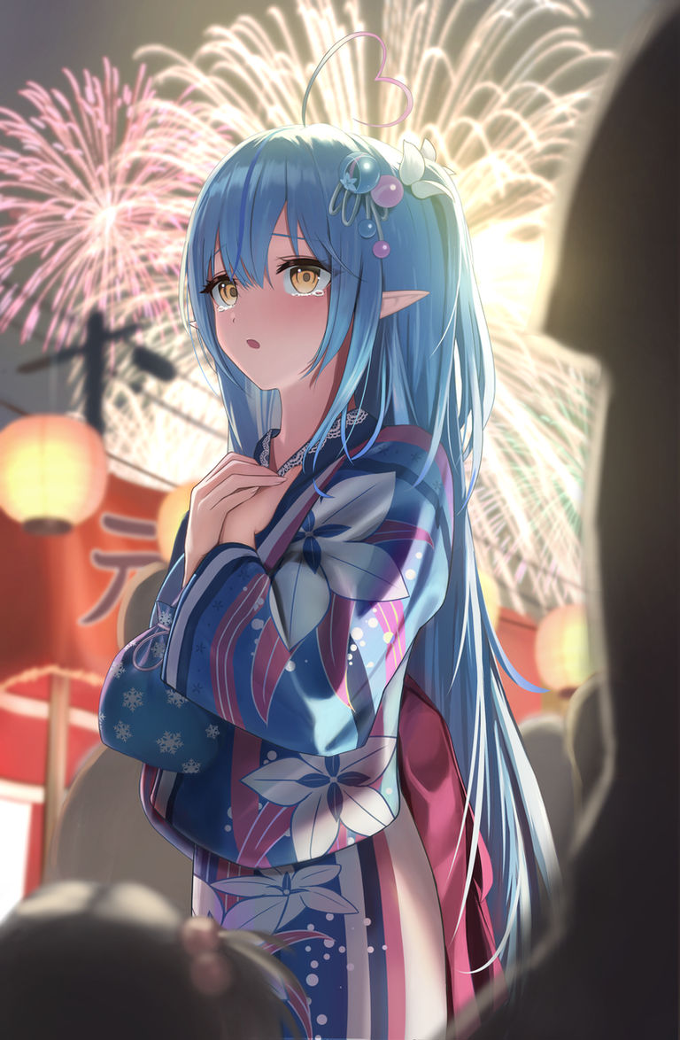 「来ないんだね。」 雪花ラミィ, Hololive
