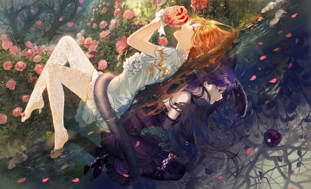 This is a pixiv picture whose title is Eden.