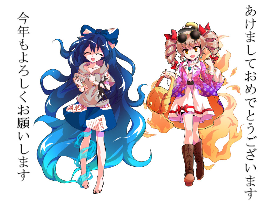 This is a pixiv picture whose title is あけましておめでとうございます.