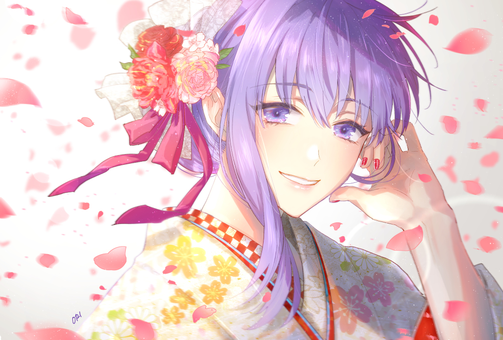 This is a pixiv picture whose title is 2019.