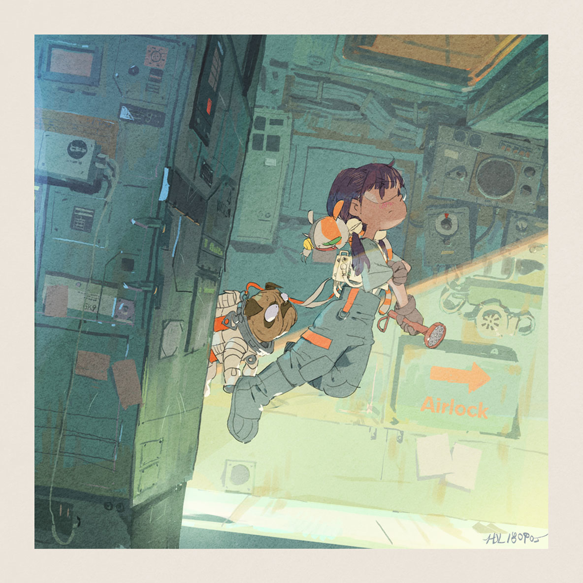 This is a pixiv picture whose title is 【ETHER AIRLINE】#1--.