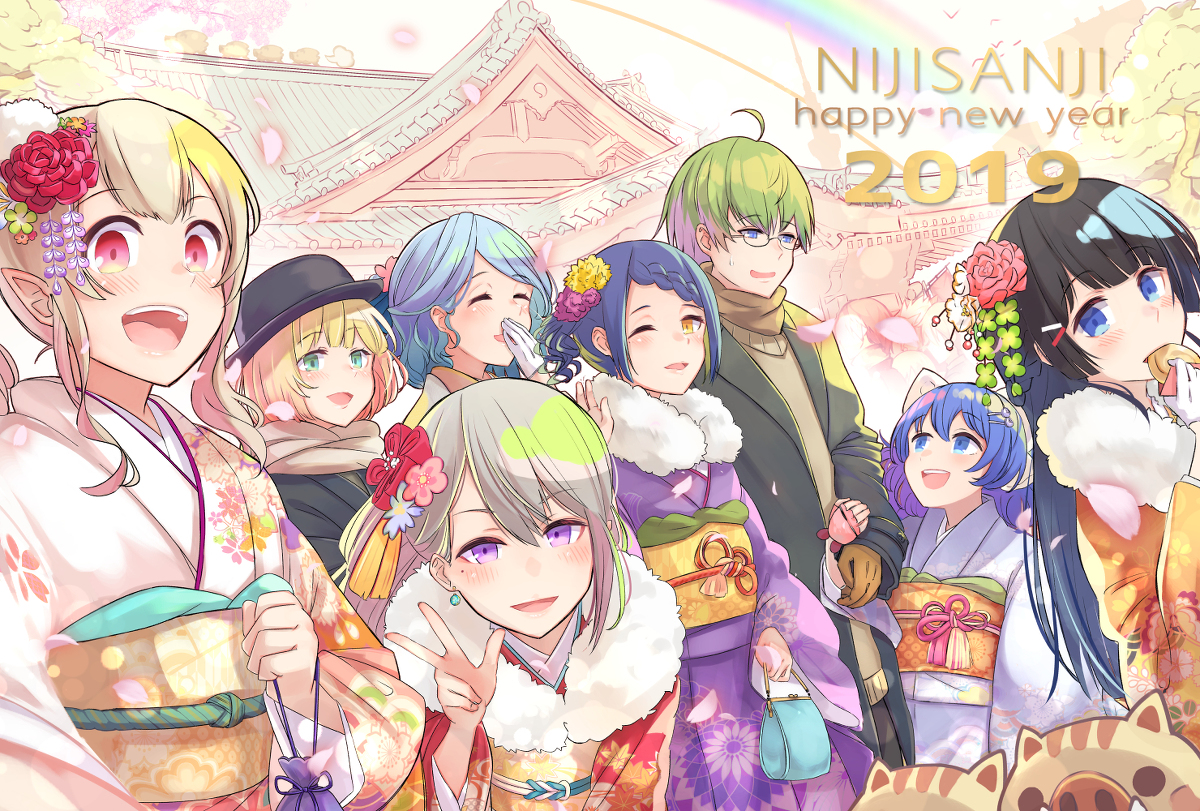This is a pixiv picture whose title is HAPPY NEW YEAR.