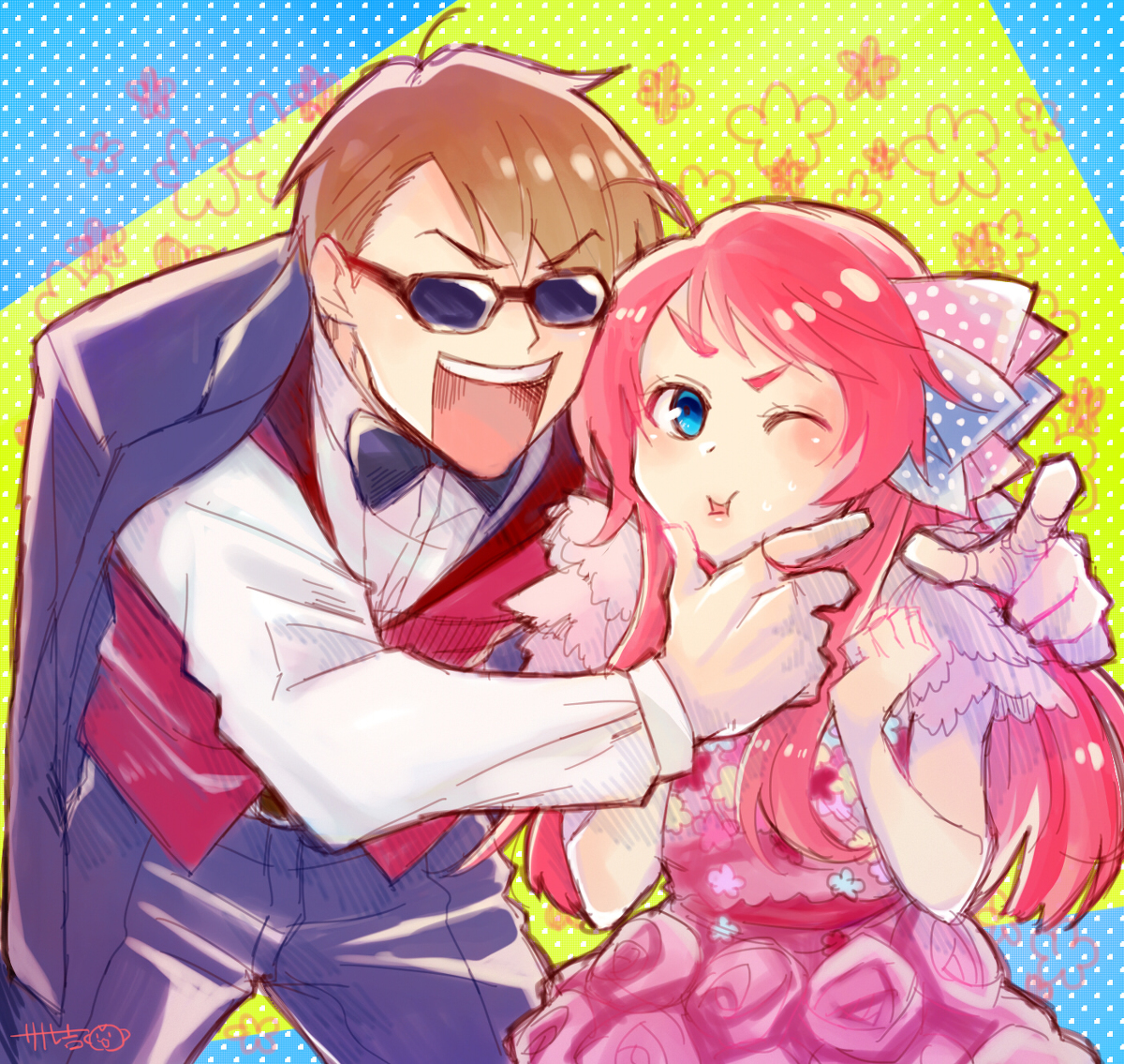 This is a pixiv picture whose title is 幸さく.