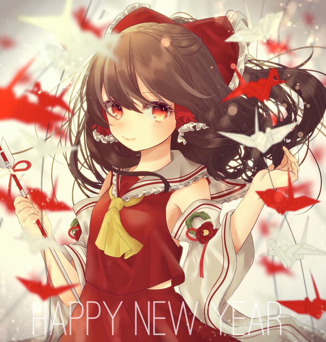 This is a pixiv picture whose title is はっぴーにゅーいやー.