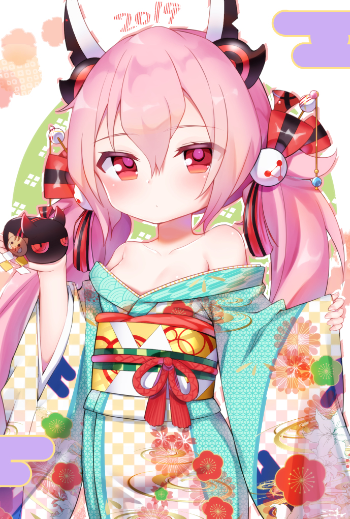 This is a pixiv picture whose title is 2019.