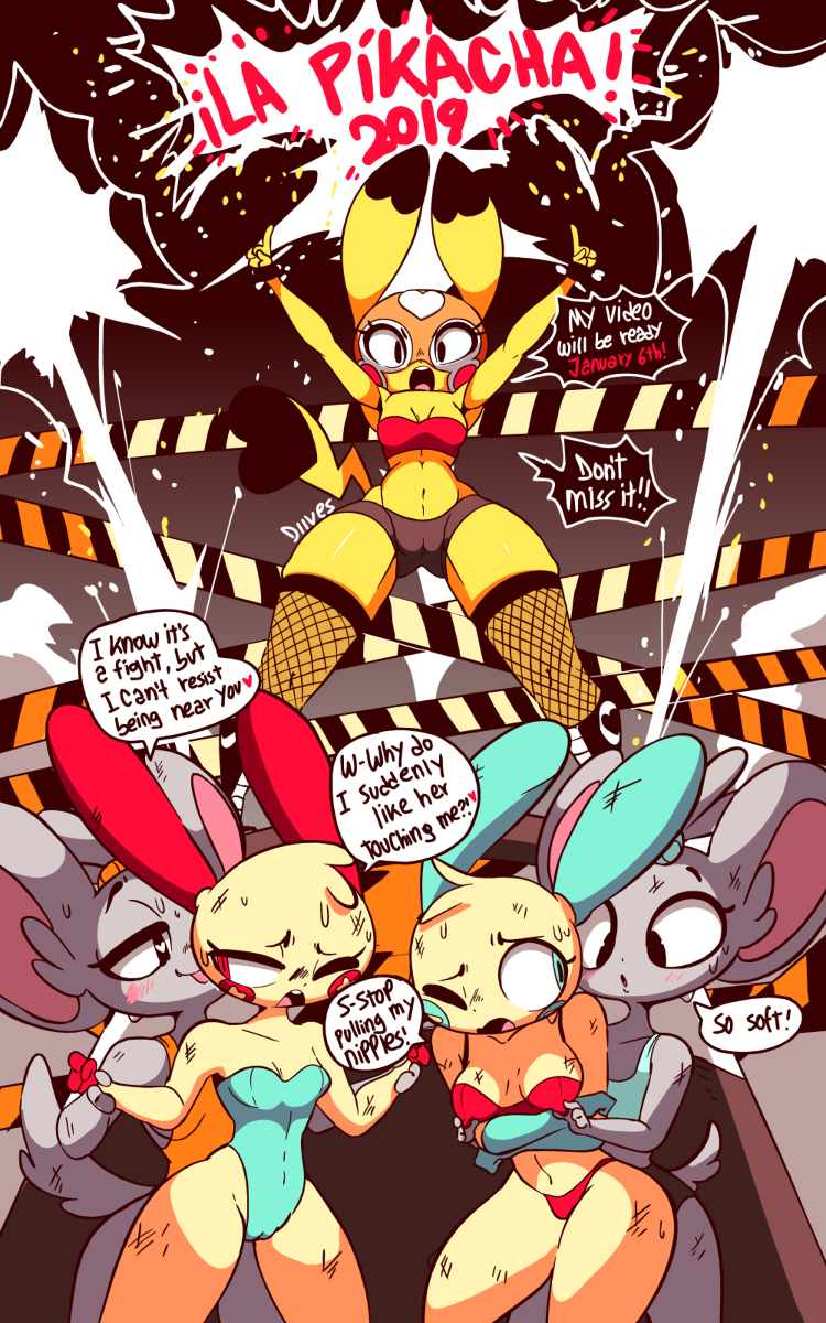 This is a pixiv picture whose title is ¡La Pikacha!.