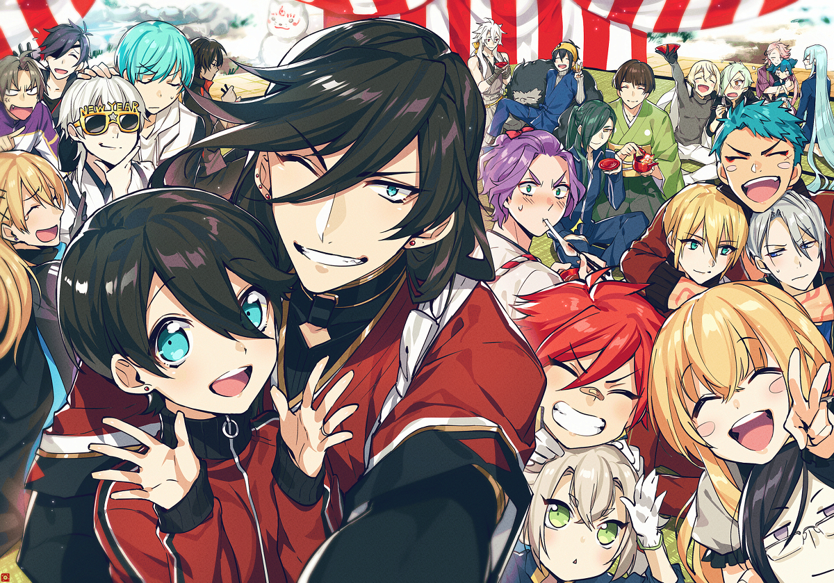 This is a pixiv picture whose title is 兼さんと国広の落書き。＋α その⑱.