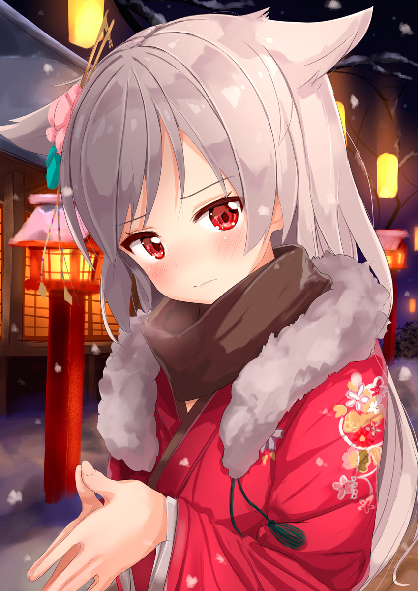 This is a pixiv picture whose title is 別にお前のために着たんじゃない…….