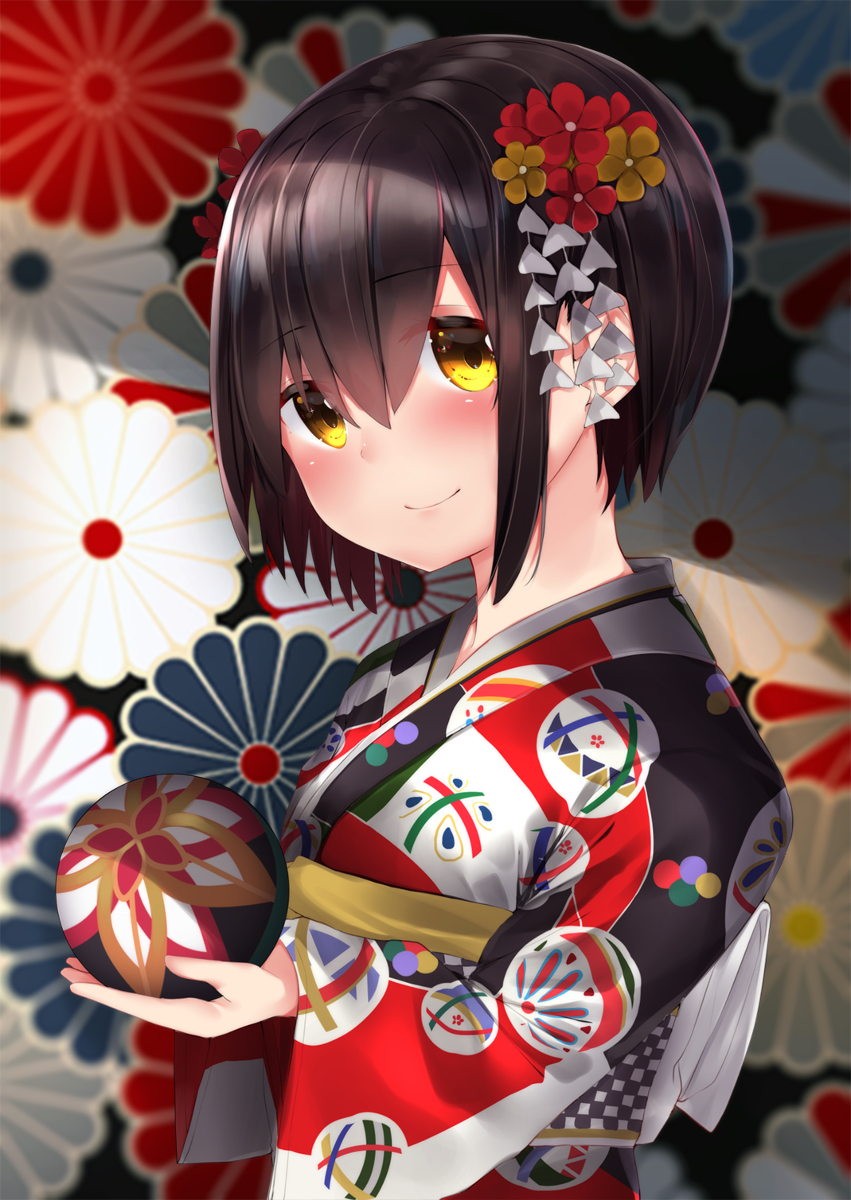 This is a pixiv picture whose title is 2019.
