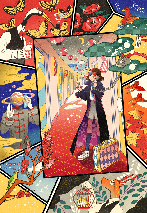 This is a pixiv picture whose title is 二〇一九.