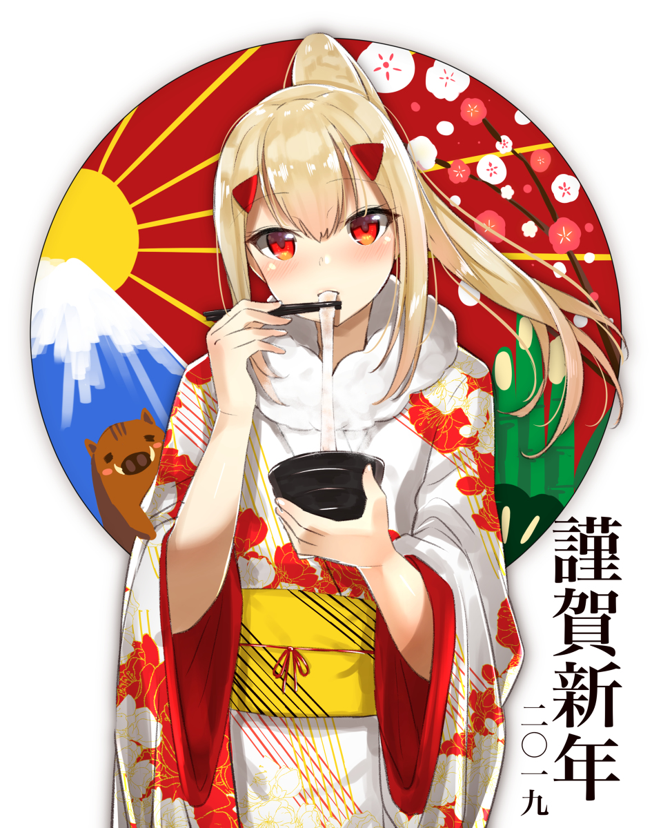 This is a pixiv picture whose title is お正月綾波さん！.