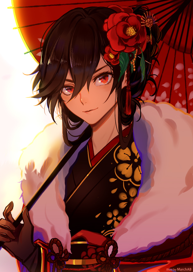 This is a pixiv picture whose title is ノッブ.