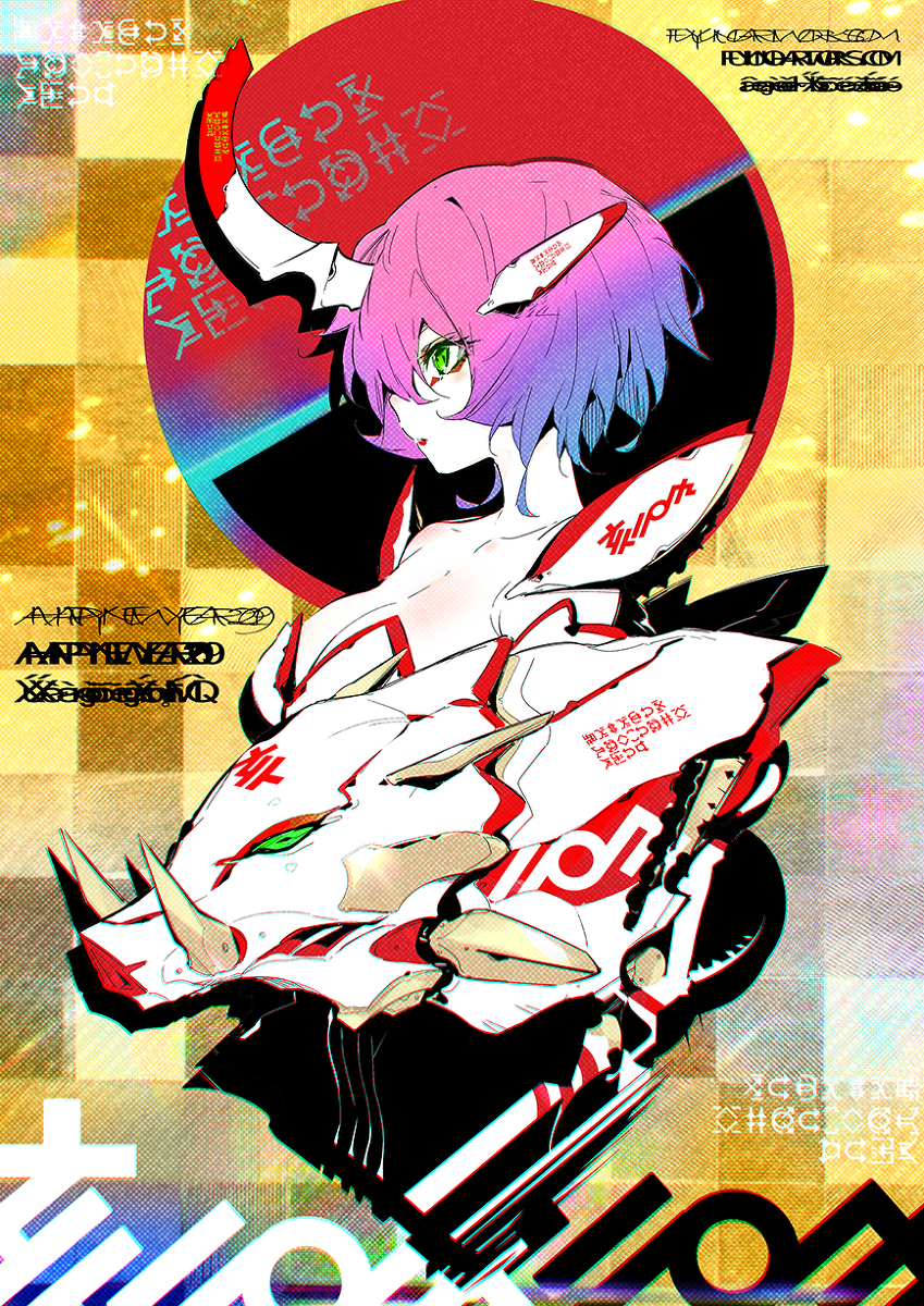 This is a pixiv picture whose title is 亥二〇一九.