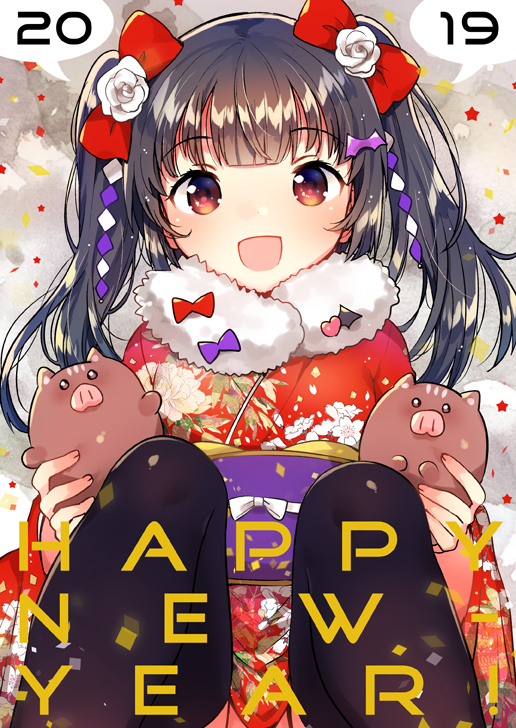 This is a pixiv picture whose title is 賀.