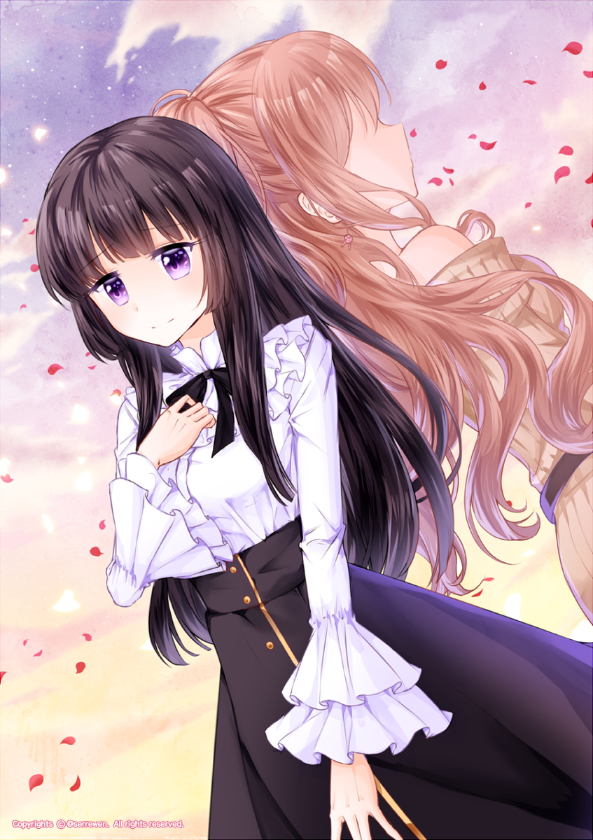 This is a pixiv picture whose title is 愛し方について.