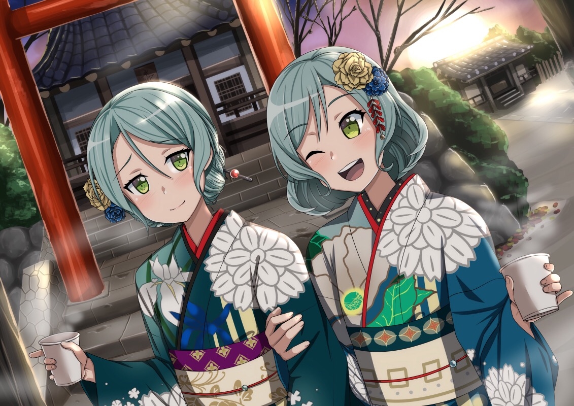 This is a pixiv picture whose title is さよひな.
