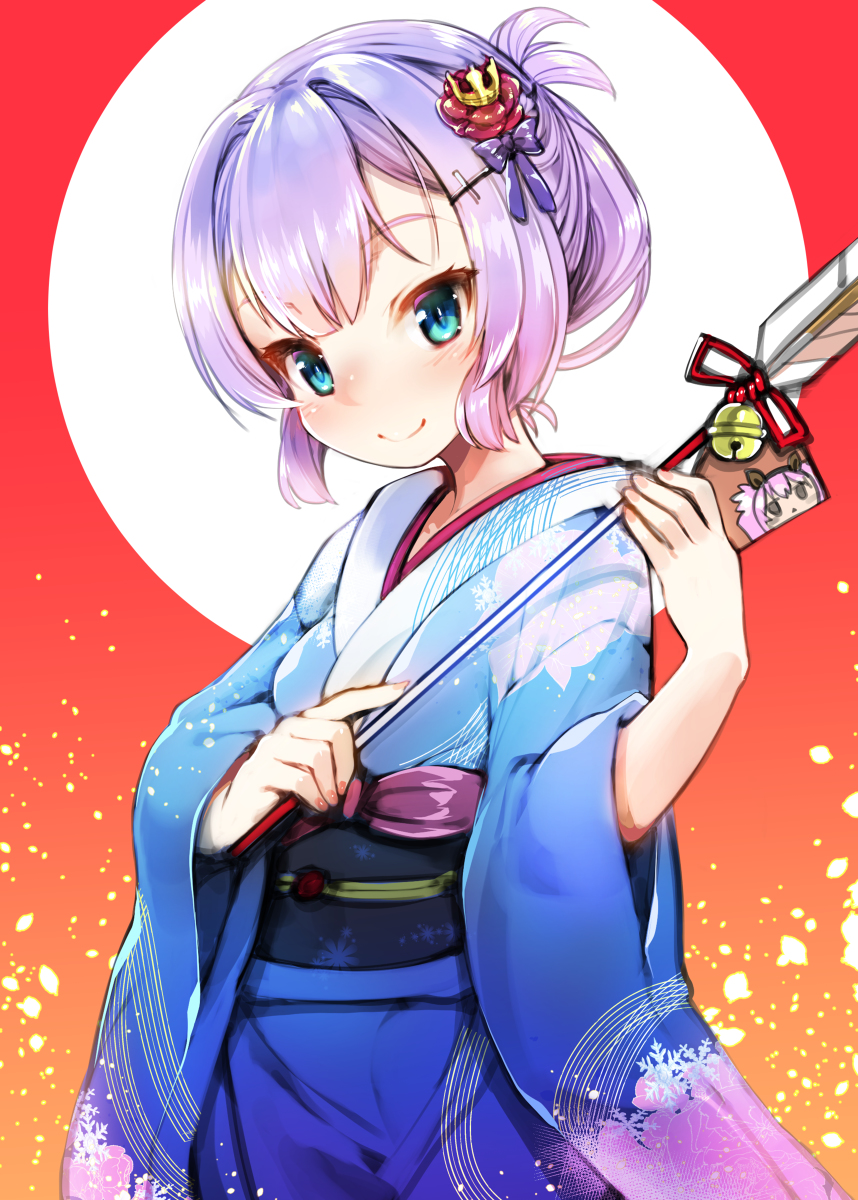 This is a pixiv picture whose title is あけおめジャベリン(╹◡╹).