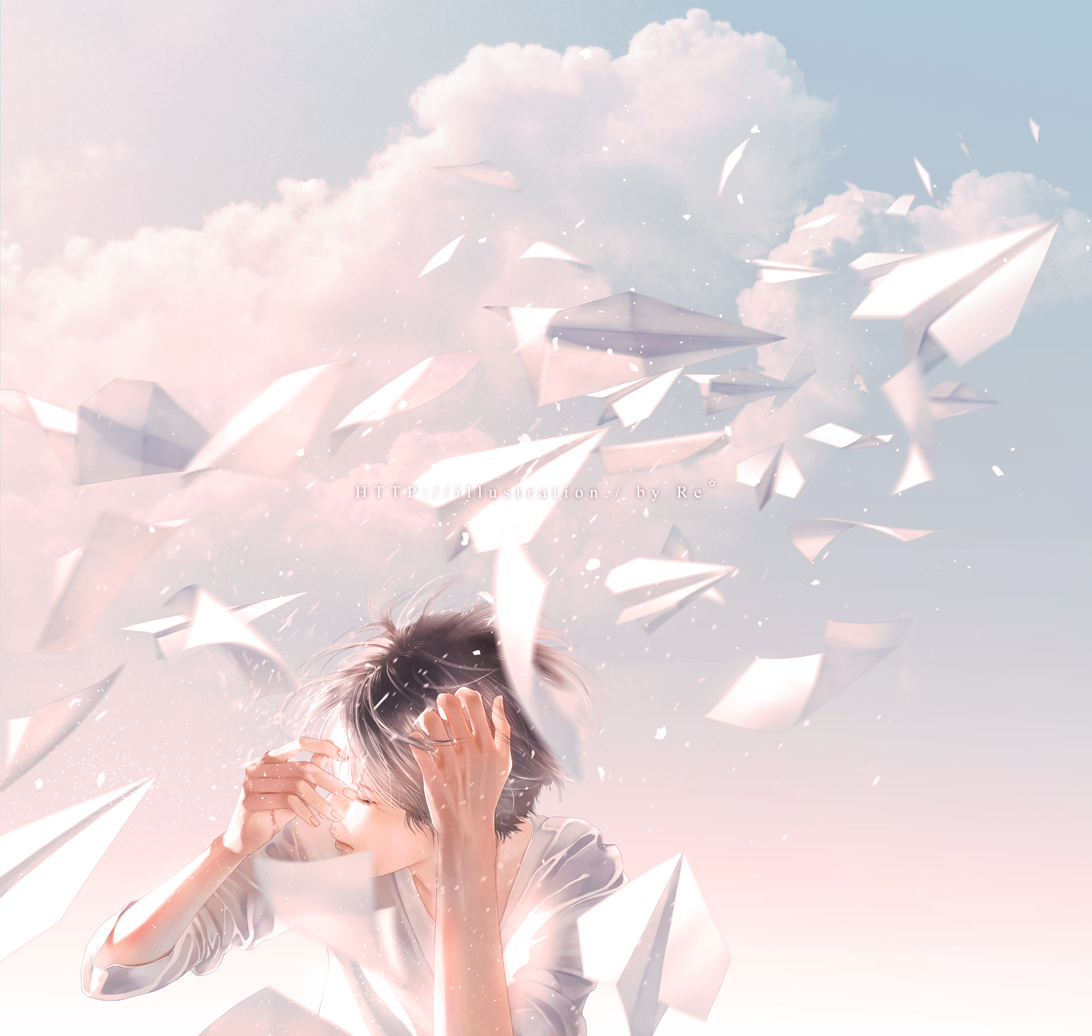 This is a pixiv picture whose title is open your eyes.