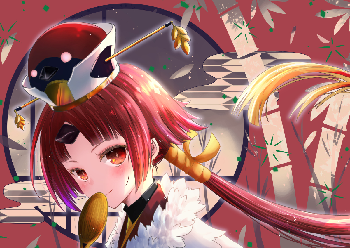 This is a pixiv picture whose title is 紅閻魔ちゅちゅん🌾.