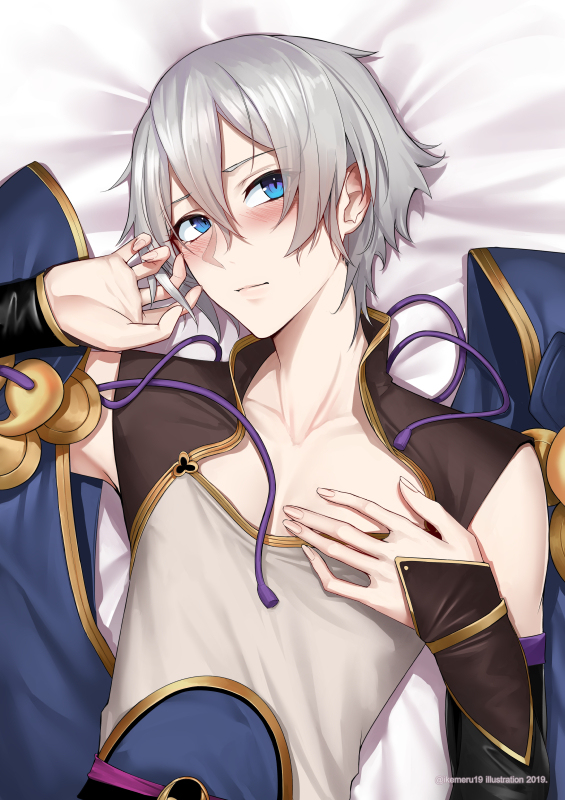 This is a pixiv picture whose title is 無題.