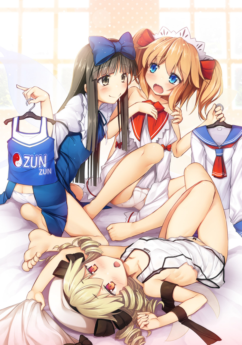 This is a pixiv picture whose title is C95新刊ボツ表紙.