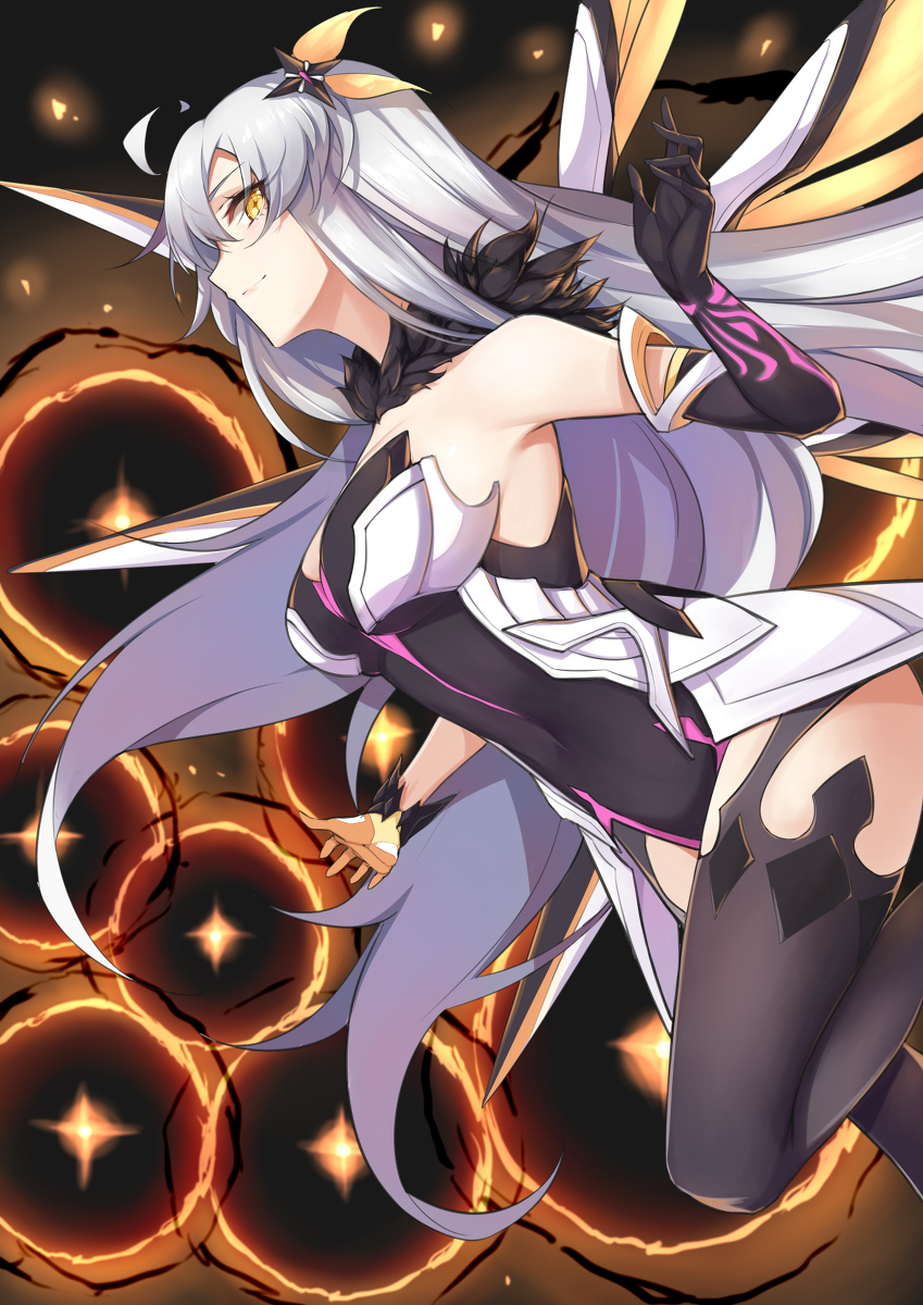 This is a pixiv picture whose title is 空之律者.