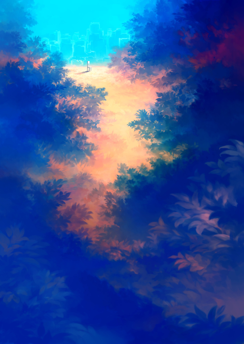 This is a pixiv picture whose title is 誰も知らない.
