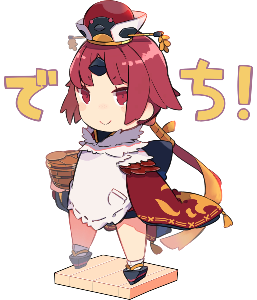 This is a pixiv picture whose title is 紅閻魔ちゃん.