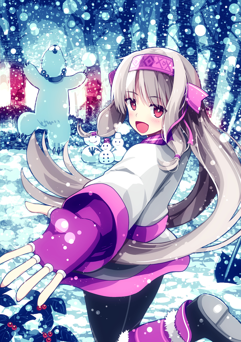 This is a pixiv picture whose title is 雪原のシトナイ.