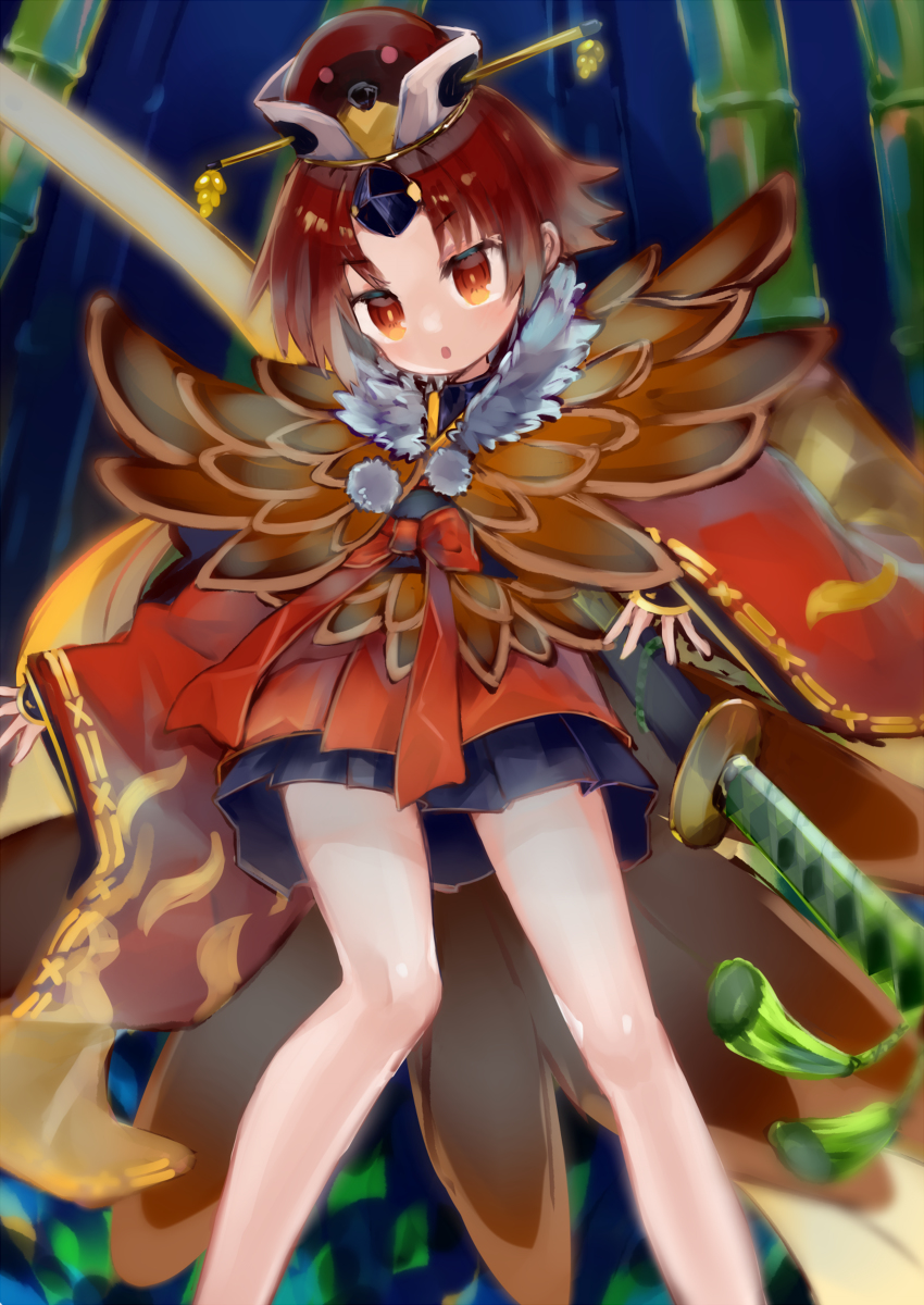 This is a pixiv picture whose title is 紅閻魔.