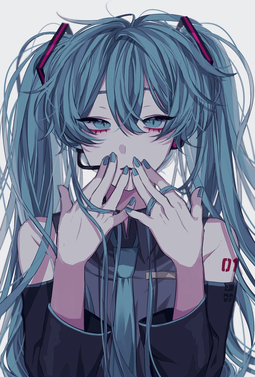 This is a pixiv picture whose title is 初音ミク.